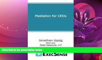 Big Deals  Mediation for CEOs  Full Ebooks Best Seller