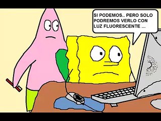 Bob esponja en ACTIVIDAD PARANORMAL