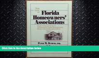 FREE DOWNLOAD  Law of Florida Homeowners  Associations: Single Family Subdivisions Townhouse