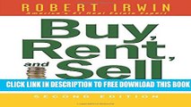 New Book Buy, Rent, and Sell: How to Profit by Investing in Residential Real Estate