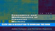 [PDF] Introduction to the Economics and Mathematics of Financial Markets Full Colection