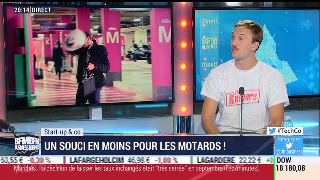 Start-up & Co: The Keepers, le premier service de consignes automatiques pour casques moto - 12/10