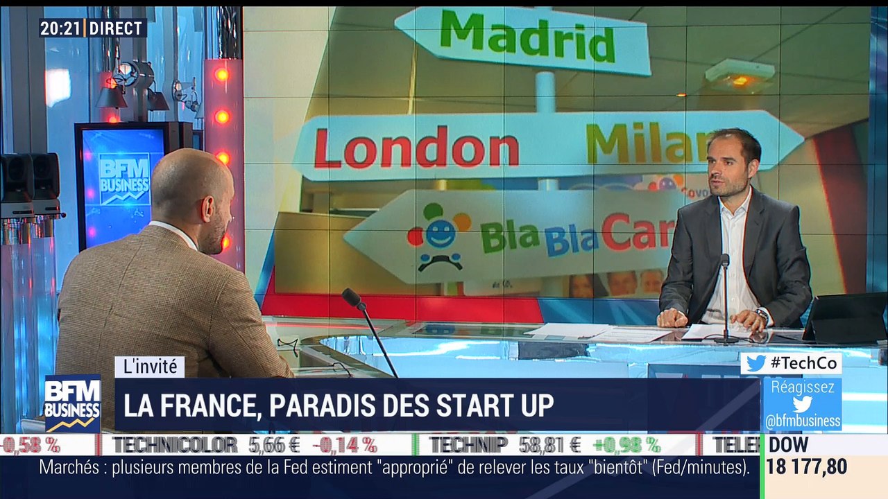 Pourquoi la France est-elle le paradis des start-up ? - 12/10