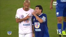 Diego Maradona Clashes With Juan Sebastian Veron In A Pope Francis Friendly Match!