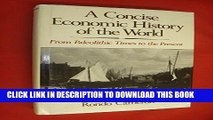 New Book A Concise Economic History of the World: From Paleolithic Times to the Present