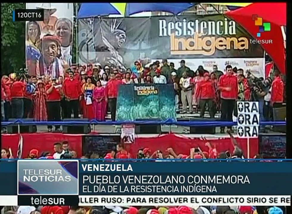 Pueblo venezolano conmemora el Día de la Resistencia Indígena
