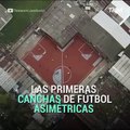 Crean nuevas canchas de fútbol no rectangulares