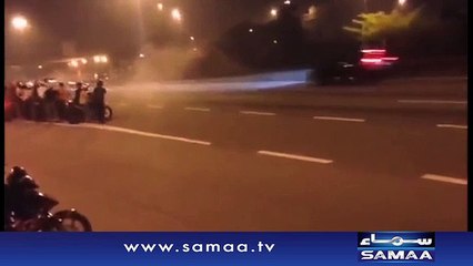 Heavy motorbike race takes life of boy in Islamabad