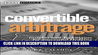 [PDF] Convertible Arbitrage: Insights and Techniques for Successful Hedging Popular Online