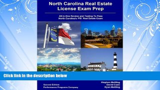GET PDF  North Carolina Real Estate License Exam Prep: All-in-One Review and Testing To Pass