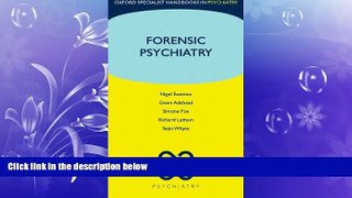 different   Forensic Psychiatry (Oxford Specialist Handbooks in Psychiatry)