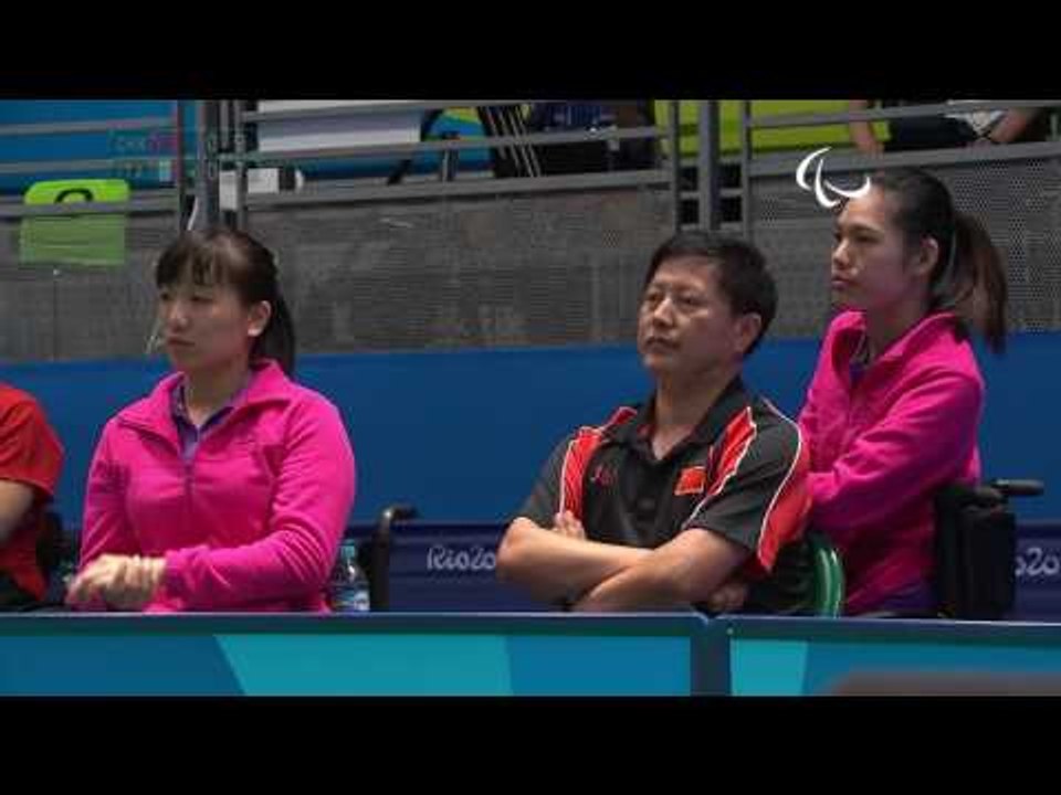 Table Tennis | CHN v ITA | Women's Team Semifinal TF1-3 M2 | Rio 2016 Paralympic Games