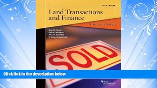 different   Black Letter Outline on Land Transactions and Finance