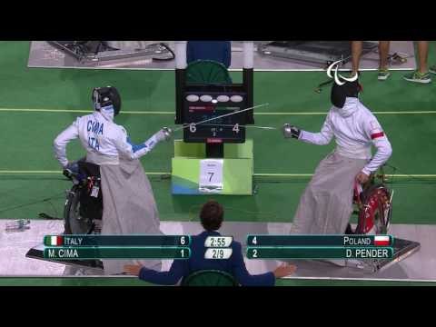 Wheelchair Fencing | POL v ITA | Men’s Team Epee - Third match | Rio 2016 Paralympic Games