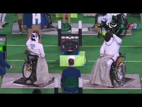 Wheelchair Fencing |ITA v CHI | Men’s Team Epee - First match | Rio 2016 Paralympic Games