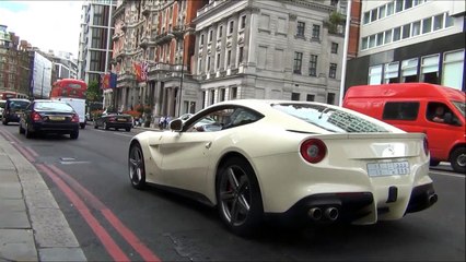 NEW Saudi F12 berlinetta in london! combo's, Driving & acceleration