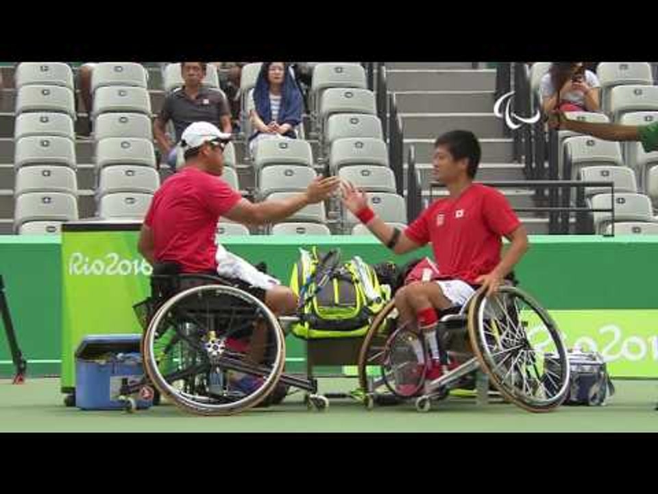 Wheelchair Tennis | JPN v JPN | Men´s Doubles Bronze Medal Match | Rio 2016 Paralympic Games