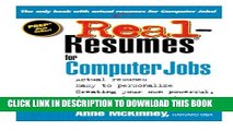 [New] Real-Resumes for Computer Jobs Exclusive Online