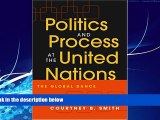 book online  Politics And Process At The United Nations: The Global Dance