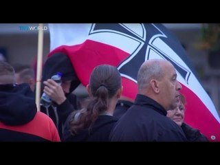 German far-right groups reject new refugee arrivals