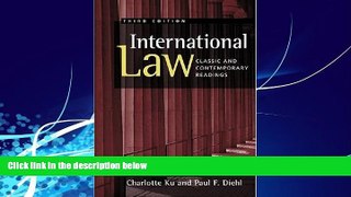 FAVORITE BOOK  International Law: Classic and Contemporary Readings