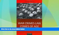 different   War Crimes Law Comes of Age: Essays