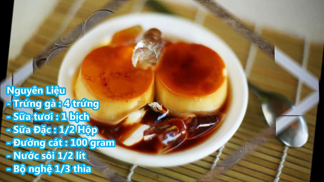 [Cooker] Traing make a cake Flan