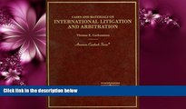 FAVORITE BOOK  Cases and Materials on International Litigation and Arbitration (American Casebook