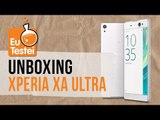 O unboxing do Sony Xperia XA ultra mais comprido e relaxante ever - Unboxing ASMR EuTestei Brasil