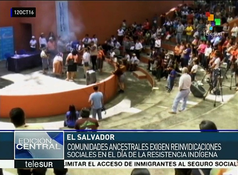 El Salvador: exigen reivindicaciones para pueblos originarios