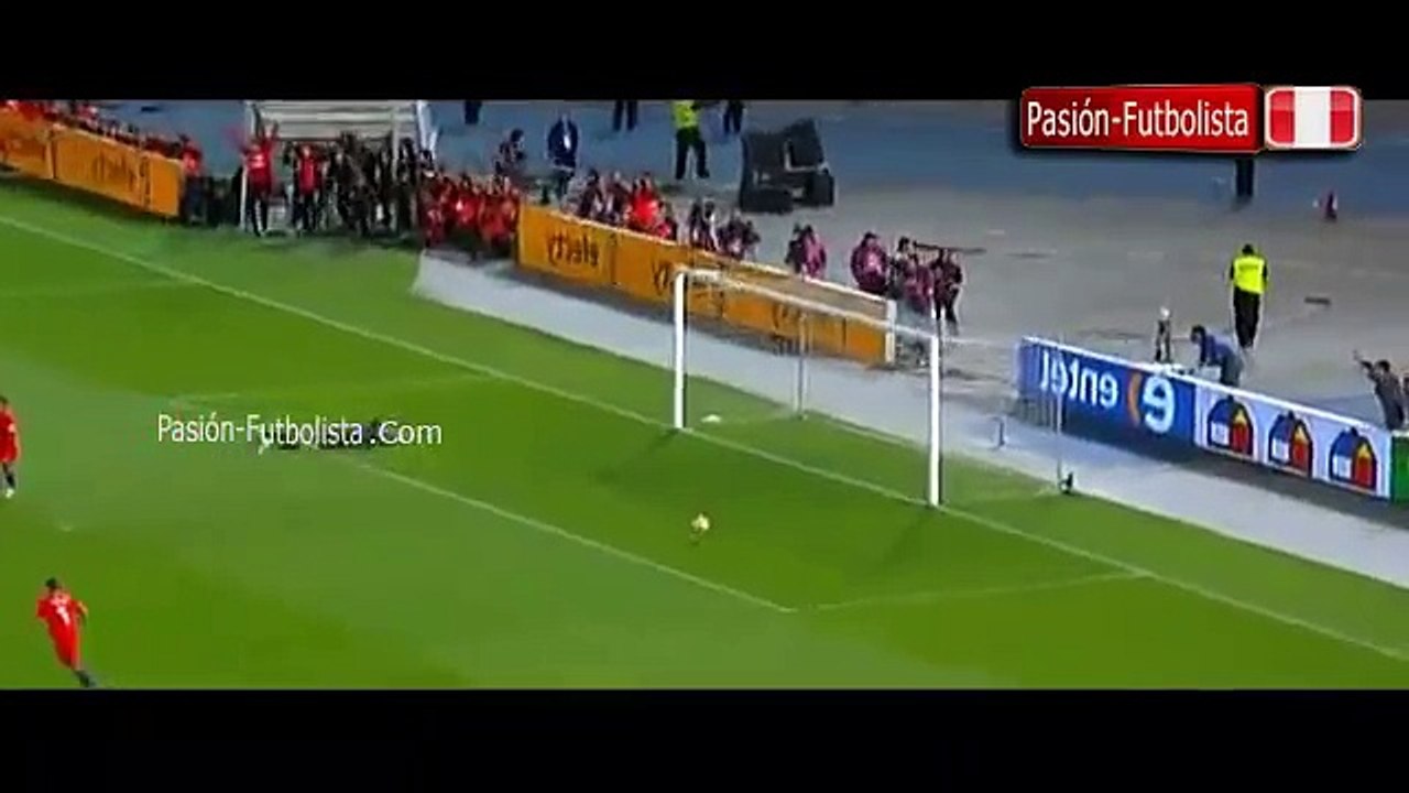 Arturo Vidal second goal vs Peru