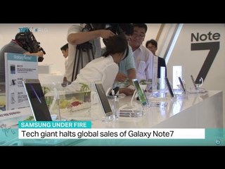 Samsung Under Fire: Tech giant halts global sales of Galaxy Note 7
