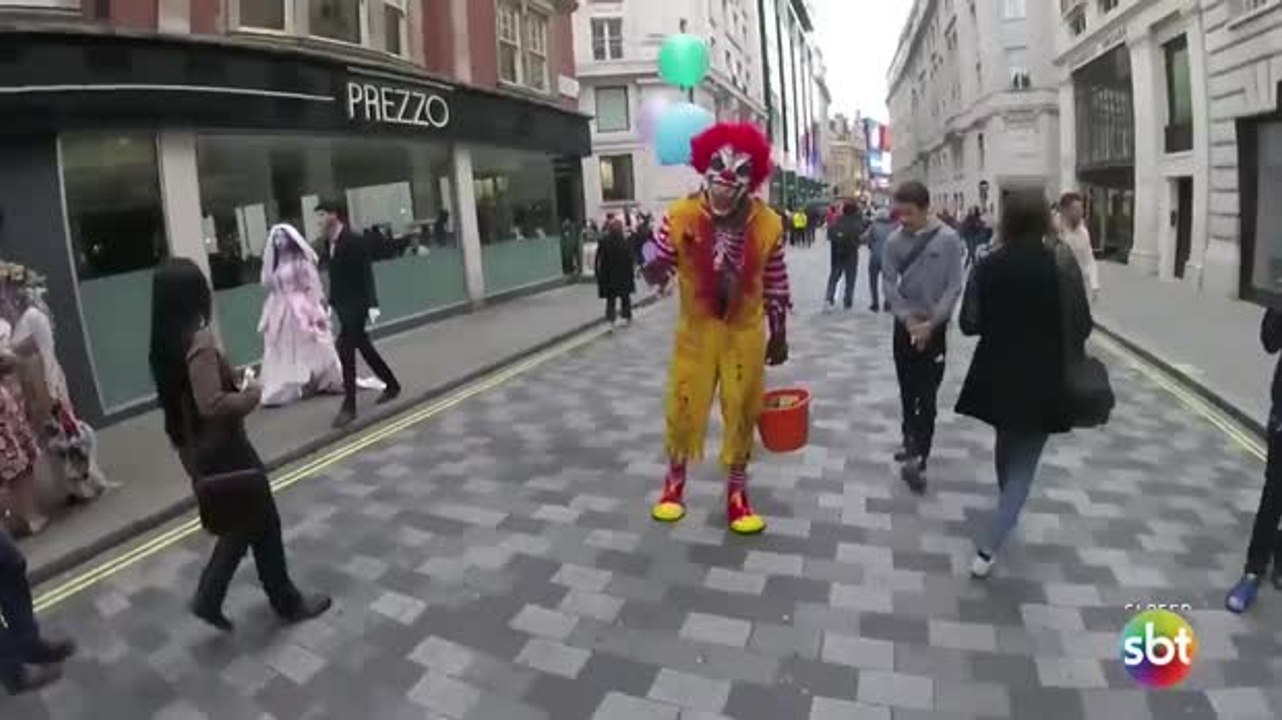 Onda de palhaços assustadores vira caso de polícia no Reino Unido
