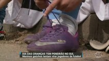 Meninos participam de ´peneirão´ em busca do sonho de ser jogador de futebol