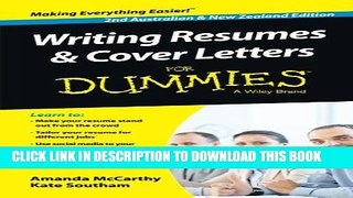[PDF] Writing Resumes and Cover Letters For Dummies - Australia / NZ Full Online