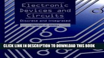 [PDF] Electronic Devices and Circuits: Discrete and Integrated Full Online