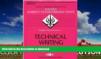 READ BOOK  DSST Technical Writing (Passbooks) (DANTES SUBJECT STANDARDIZED TESTS (DANTES))  GET