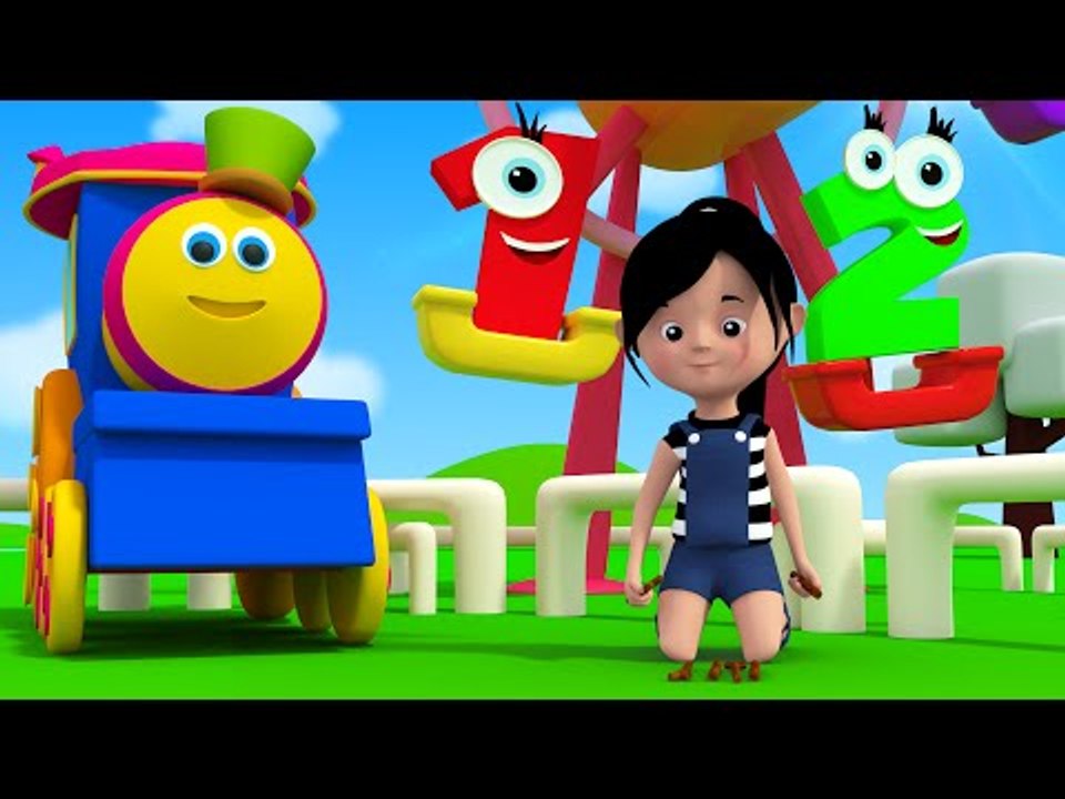 Bob The Train | One Two Buckle My Shoe | Nursery Rhymes Song With Bob, The Train