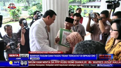 Ahok: Banyak Aset DKI Jakarta Tak Tercatat BPKAD