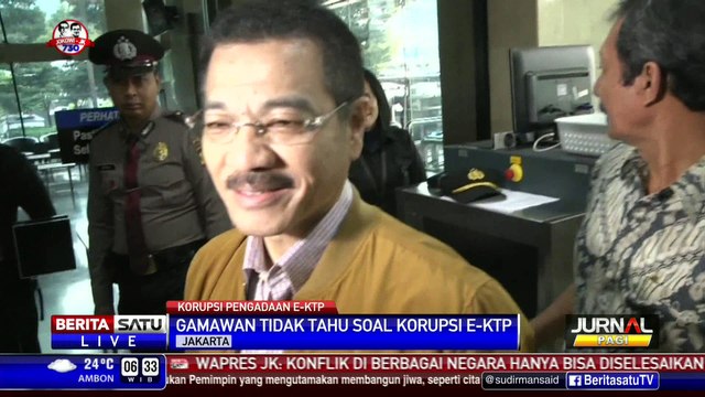 Gamawan Fauzi Mengaku Tak Tahu Soal Korupsi e-KTP