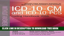 [PDF] ICD-10-CM and ICD-10-PCS Coding Handbook, without Answers, 2016 Rev. Ed. Full Collection