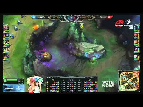 《LCK》2015 夏季賽 Week 3 Day 3 KOO Tigers vs CJ ENTUS Game 1 (國語)