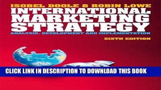 Collection Book International Marketing Strategy (with CourseMate   eBook Access Card)