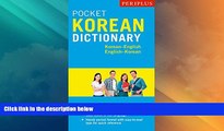 Big Deals  Periplus Pocket Korean Dictionary: Korean-English English-Korean, Second Edition
