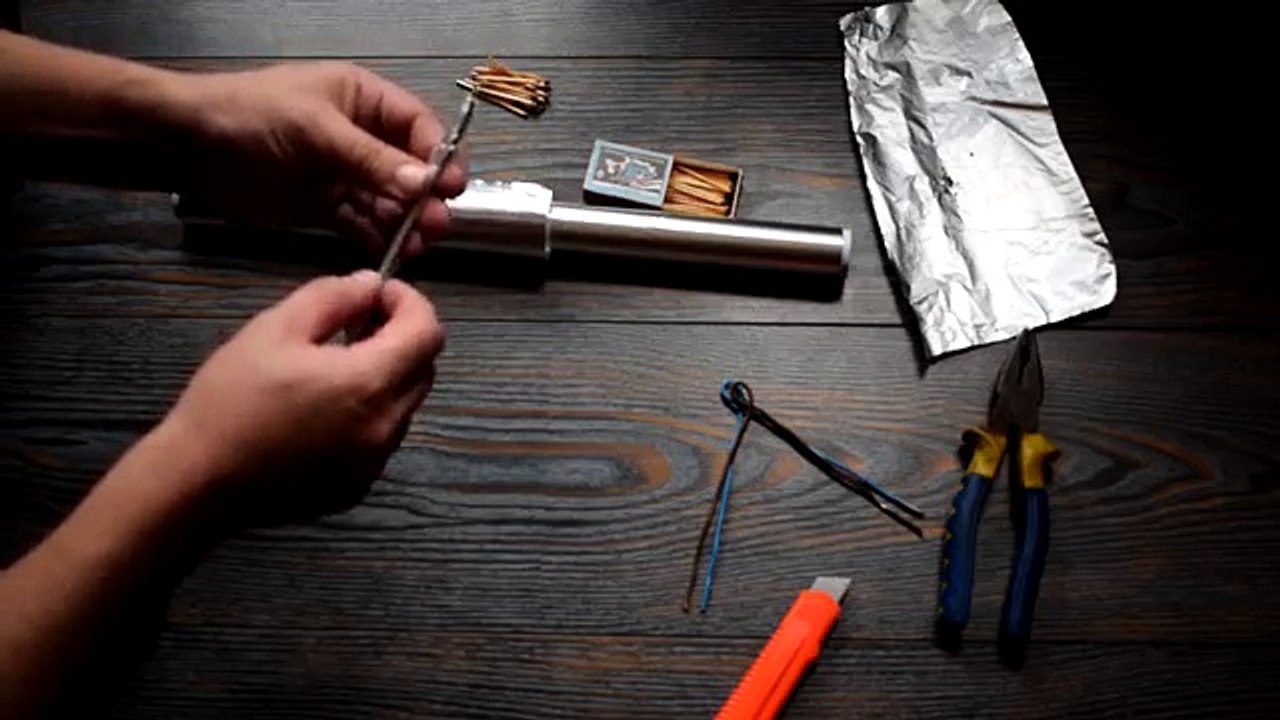 How to make a Mini Cannon-Easy to Build- Mini gun with your own hands
