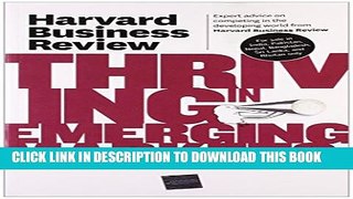 Collection Book Harvard Business Review on Thriving in Emerging Markets (Harvard Business Review