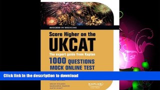 FAVORITE BOOK  Score Higher on the UKCAT (Success in Medicine)  PDF ONLINE