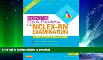 READ  Saunders Q   A Review for the NCLEX-RNÂ® Examination, 5e (Saunders Q A Review for