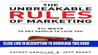 New Book The Unbreakable Rules of Marketing