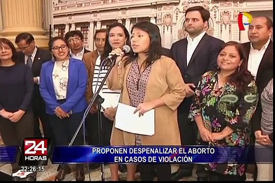 Proponen despenalizar el aborto en casos de violación